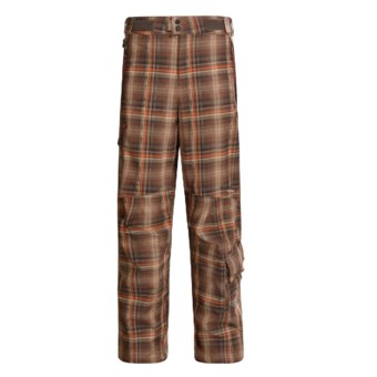 Columbia Sportswear Mt. Krause Snow Pants - Waterproof, Titanium  (For Men) in Cocoa Fade Yarn Dye