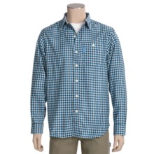 Columbia Sportswear Multiform Flannel Shirt - Long Sleeve (For Men) in Compass Blue - Closeouts