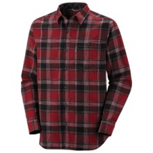 Columbia Sportswear Multiform Flannel Shirt - Long Sleeve (For Men) in Red Element - Closeouts