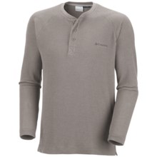 Columbia Sportswear Olstad Henley Shirt - Long Sleeve (For Men) in Flint Grey - Closeouts