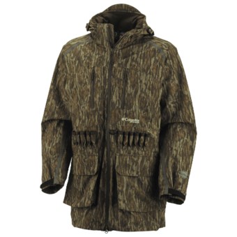 Columbia Sportswear Omni-Heat® PHG Long Shell Jacket - Waterproof (For Men) in Mossy Oak Bottomland