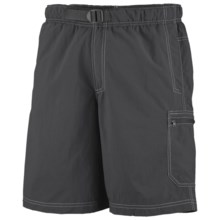 Columbia Sportswear Palmerston Peak Shorts - UPF 50, Built-In Mesh Brief (For Big Men) in Grill - Closeouts