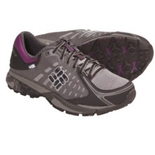 Columbia Sportswear PeakFreak Low OutDry® Trail Shoes (For Women) in Mud/Berry Jam - Closeouts