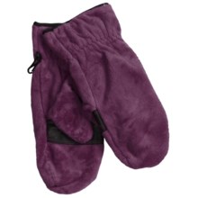 Columbia Sportswear Pearl Plush Mittens - Fleece (For Women) in Black Cherry - Closeouts