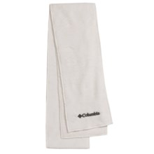Columbia Sportswear Pearl Plush Scarf - Fleece (For Women) in Sea Salt - Closeouts
