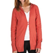 Columbia Sportswear Perfect Layer Hoodie Sweater - Knit (For Women) in Burnt Henna Heather - Closeouts