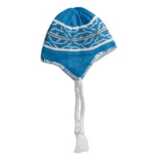 Columbia Sportswear Peruvian Hat (For Youth) in Compass Blue/Sea Salt - Closeouts