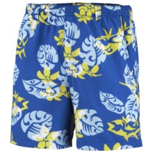 Columbia Sportswear PFG Backcast Printed Shorts - UPF 50 (For Men) in Vivid Blue/Jungle Fish - Closeouts