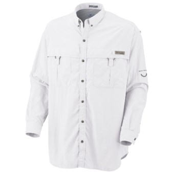 Columbia Sportswear PFG Backcountry Shirt - UPF 30, Long Sleeve (For Men) in White