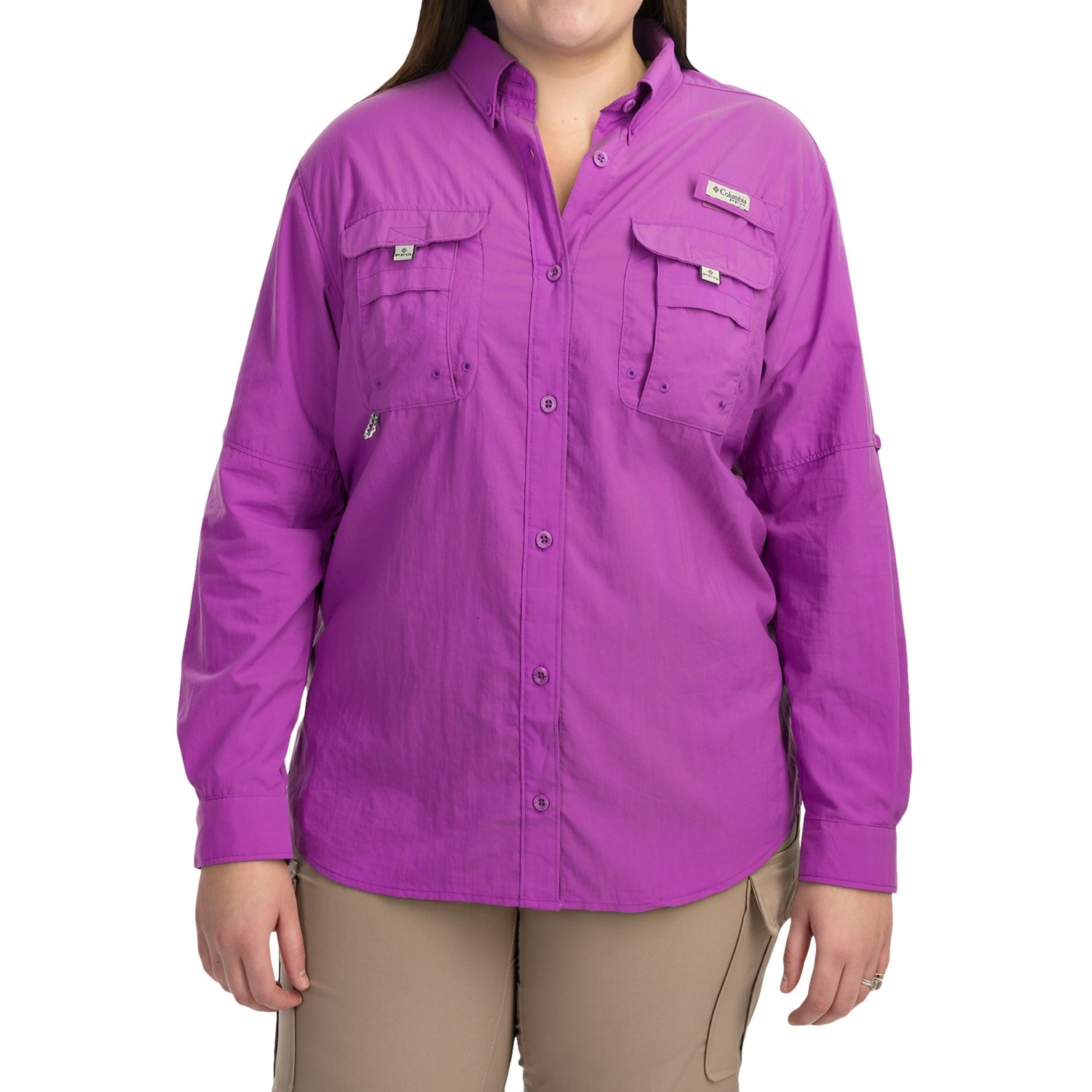 columbia pfg upf shirt