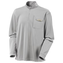 Columbia Sportswear PFG Blood and Guts Shirt - UPF 30, Zip Neck, Long Sleeve (For Men) in Cool Grey - Closeouts