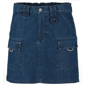 Columbia Sportswear PFG Denim Brewha II Skirt - UPF 50 (For Women) in Washed Indigo