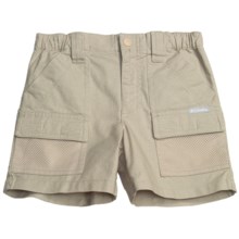 Columbia Sportswear PFG Half Moon Shorts - UPF 50 (For Little Boys) in Fossil - Closeouts
