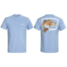 Columbia Sportswear PFG Heads and Tails T-Shirt - UPF 15, Short Sleeve (For Men) in White Cap - Closeouts