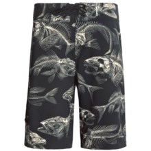 Columbia Sportswear PFG Offshore Teaser Action Boardhorts - UPF 30 (For Men) in Black/Sea Bones - Closeouts
