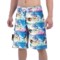 Columbia Sportswear PFG Offshore Teaser Action Boardshorts - UPF 30 (For Men) in White Cap, Miami Marlin