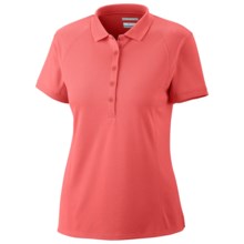 Columbia Sportswear PFG Skiff Guide Polo Shirt - UPF 30, Short Sleeve (For Women) in Wild Melon - Closeouts