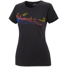 Columbia Sportswear PFG Sunset T-Shirt - Short Sleeve (For Women) in Black - Closeouts