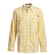 Columbia Sportswear PFG Super Bonehead Shirt - UPF 30, Long Sleeve (For Women) in Dandelion/Big Buffalo - Closeouts
