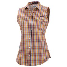 Columbia Sportswear PFG Super Bonehead Shirt - UPF 30, Sleeveless (For Women) in Pink Taffy Multi Gingham - Closeouts