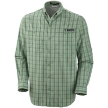 Columbia Sportswear PFG Super Tamiami Fishing Shirt - UPF 40, Long Sleeve (For Men) in Feldspar/Multi Plaid - Closeouts