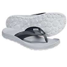Columbia Sportswear PFG Techsun Flip III Sandals (For Men) in Columbia Navy - Closeouts