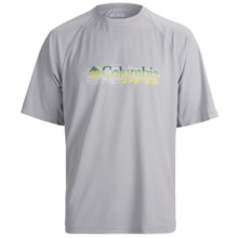 Columbia Sportswear PFG Terminal Tackle T-Shirt - UPF 50, Short Sleeve (For Men) in Cool Grey Inland Slam - Closeouts