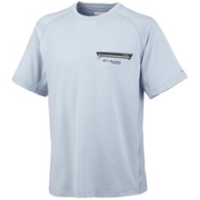 Columbia Sportswear PFG Ultimate Chill Shirt - UPF 30, Short Sleeve (For Men) in Mirage - Closeouts