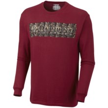 Columbia Sportswear PHG Branded 2 T-Shirt - UPF 15, Long Sleeve (For Men) in 611 Red Element - Closeouts