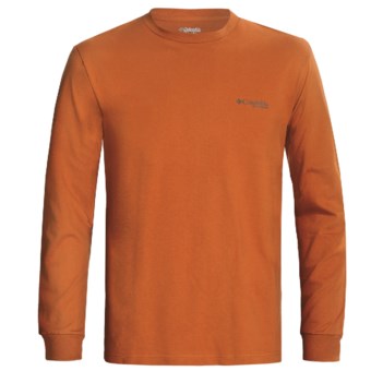 Columbia Sportswear PHG Marksman T-Shirt - UPF 15, Long Sleeve (For Men) in Cedar