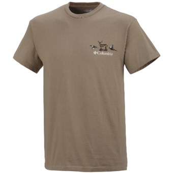 Columbia Sportswear PHG Periodic Hunting Chart Shirt - UPF 15, Short Sleeve (For Men) in Flax