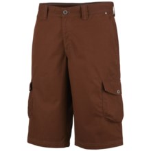 Columbia Sportswear Pioneer Peak Cargo Shorts - UPF 50 (For Big Men) in Brownstone - Closeouts