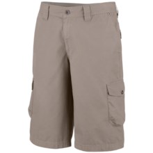 Columbia Sportswear Pioneer Peak Cargo Shorts - UPF 50 (For Big Men) in Fossil - Closeouts