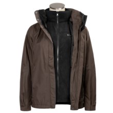 Columbia Sportswear Pioneering Peak Parka - 3-in-1 (For Women) in Red Mahgony/Black - Closeouts