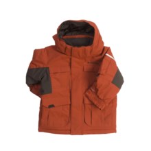 Columbia Sportswear Pop Shove-It Jacket - Insulated (For Toddler Boys) in Flame - Closeouts