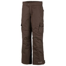 Columbia Sportswear Pop Shove-It Snow Pants - Insulated (For Boys) in Red Mahogany - Closeouts