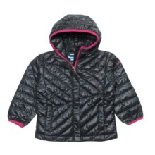 Columbia Sportswear Powder Lite Jacket - Insulated (For Toddler Girls) in Black - Closeouts