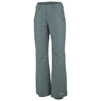 Columbia Sportswear Powder People Omni-Heat® Snow Pants - Insulated (For Women) in Metal