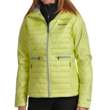 Columbia Sportswear Powder Pillow Jacket - Insulated (For Women) in Neon Light - Closeouts
