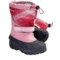 Columbia Sportswear Powderbug Plus II Print Winter Boots - Waterproof (For Youth) in Satin Pink/Afterglow