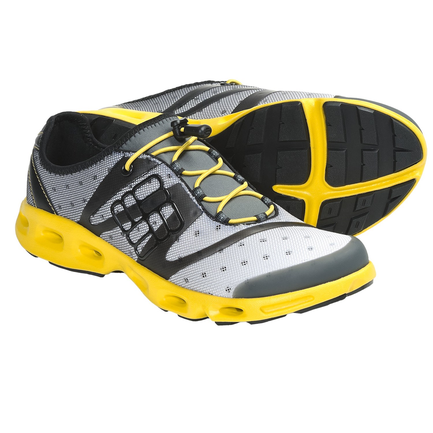 Columbia Sportswear Powerdrain Water Shoes (For Men) in Asphalt/Laser
