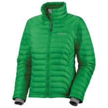 Columbia Sportswear Powerfly Omni-Heat® Down Jacket - 800 Fill Power (For Women) in Fuse Green - Closeouts