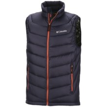 Columbia Sportswear Powerfly Omni-Heat® Down Vest - 800 Fill Power (For Men) in Ebony Blue - Closeouts