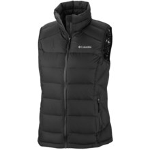 Columbia Sportswear Powerfly Omni-Heat® Down Vest (For Women) in Black - Closeouts
