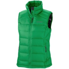 Columbia Sportswear Powerfly Omni-Heat® Down Vest (For Women) in Fuse Green - Closeouts