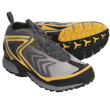 Columbia Sportswear Ravenice Trail Running Shoes - Waterproof (For Men) in Black/Cyber Yellow - Closeouts