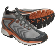 Columbia Sportswear Ravenice Trail Running Shoes - Waterproof (For Men) in Light Grey/Burnt Orange - Closeouts