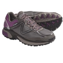 Columbia Sportswear Ravenous Omni-Tech® Trail Running Shoes - Waterproof (For Women) in Bungee Cord/Wood Violet - Closeouts