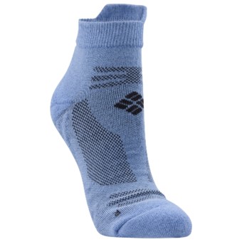 Columbia Sportswear Ravenous Tab Running Socks (For Women) in Alaskan Blue/Grill