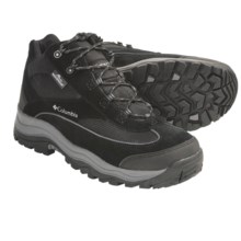 Columbia Sportswear Razoric Peak Hiking Boots - Waterproof (For Men) in Black/Castlerock - Closeouts
